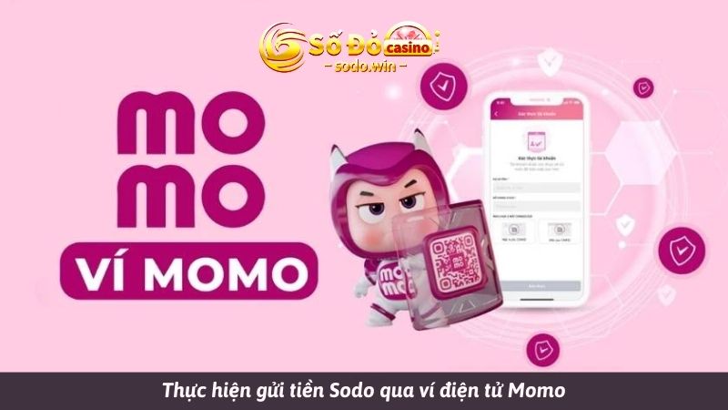 Thực hiện gửi tiền Sodo qua ví điện tử Momo